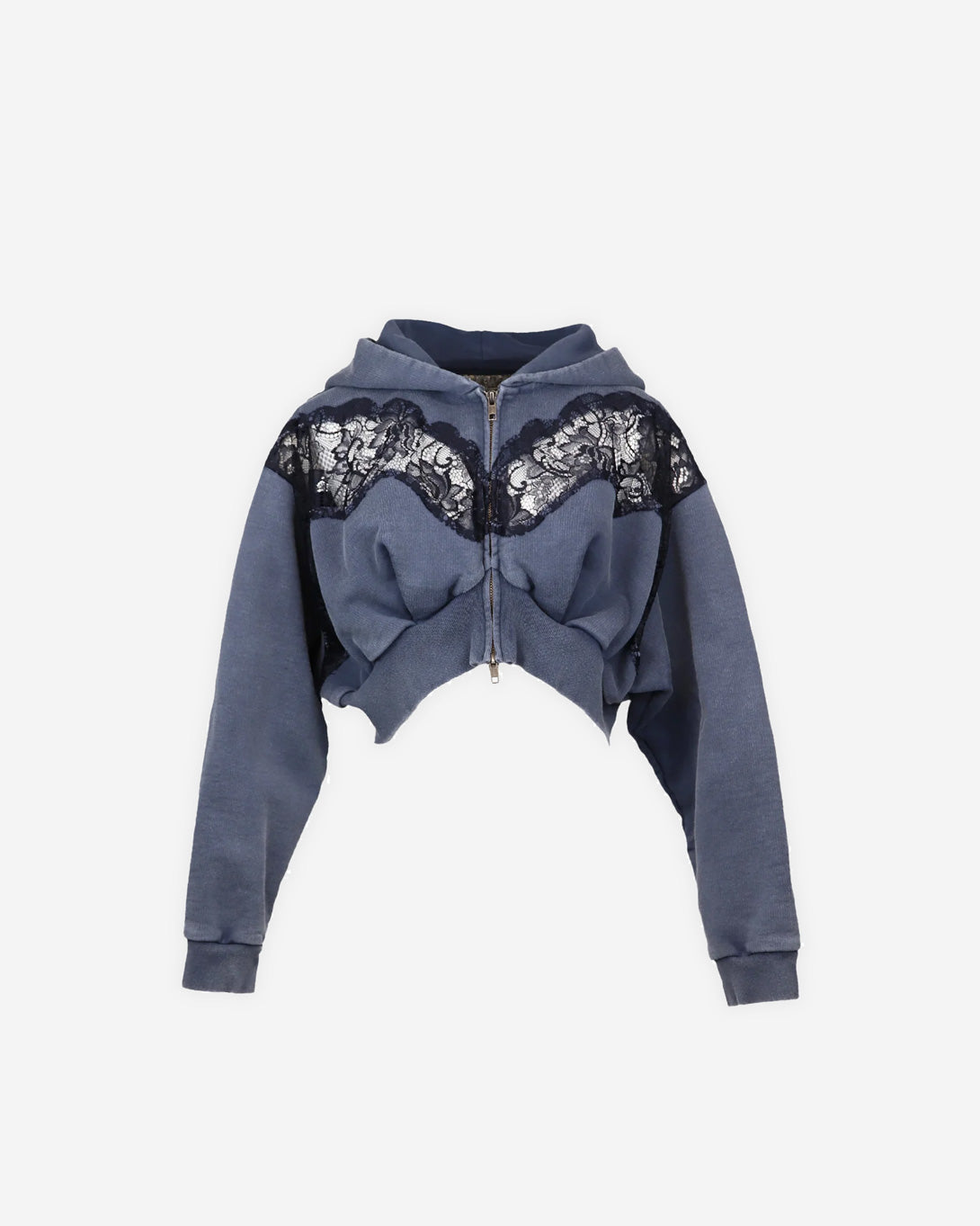 Sweat à capuche Parker en dentelle