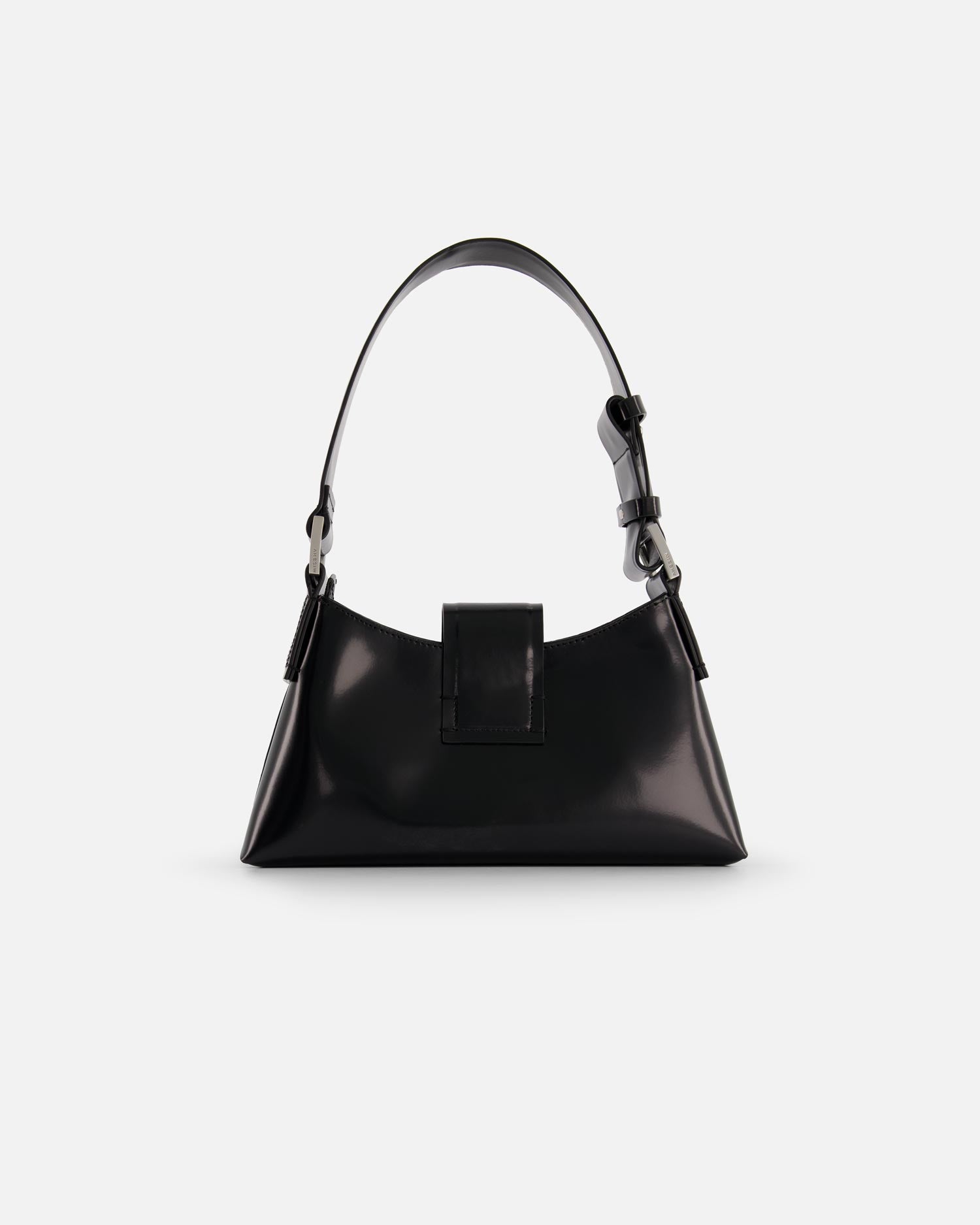 Leather Shoulder Bag Small Black - Bags - MISBHV - Elevastor
