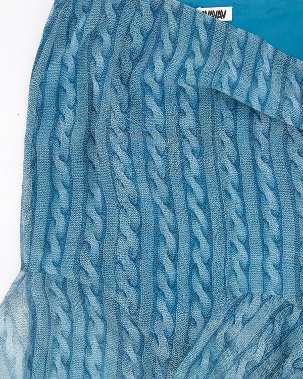 Asymmetric georgette skirt - Avavav - Elevastor