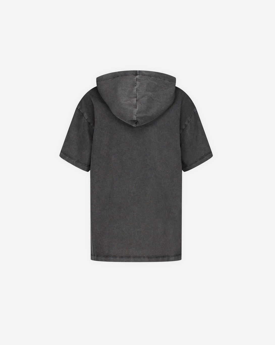 Avavav Hooded T-Shirt Cutout Washed Grey - Avavav - Elevastor