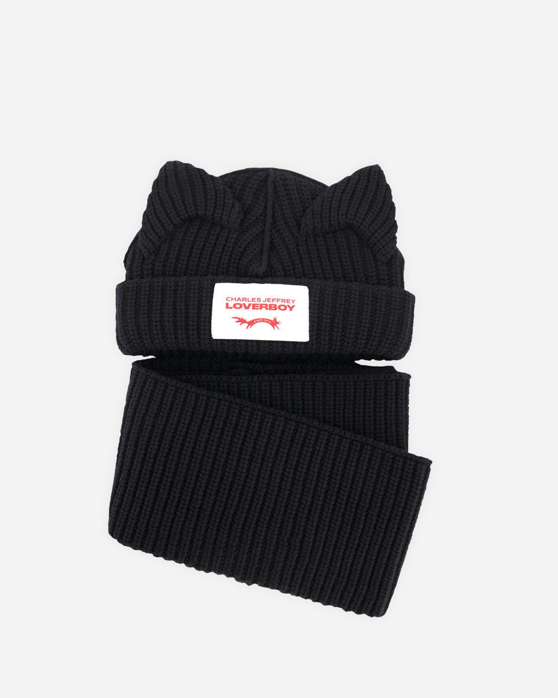 Shop - Charles Jeffrey Loverboy Chunky Ears Beanie Scarf | Elevastor