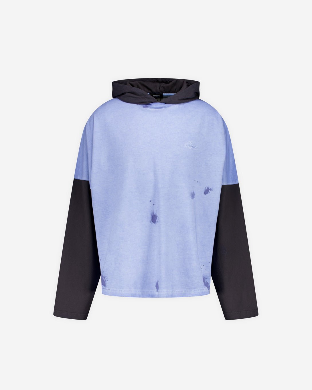 Blue Painted Longsleeved T-Shirt - We11done - Elevastor