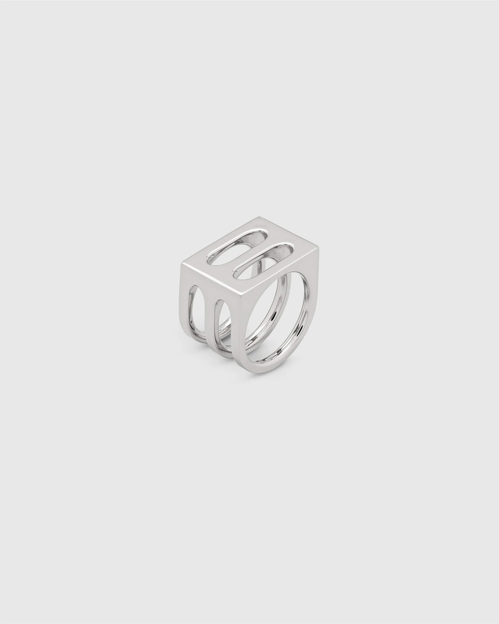 Cage Ring Double Banded - Jewelry - Tom Wood - Elevastor