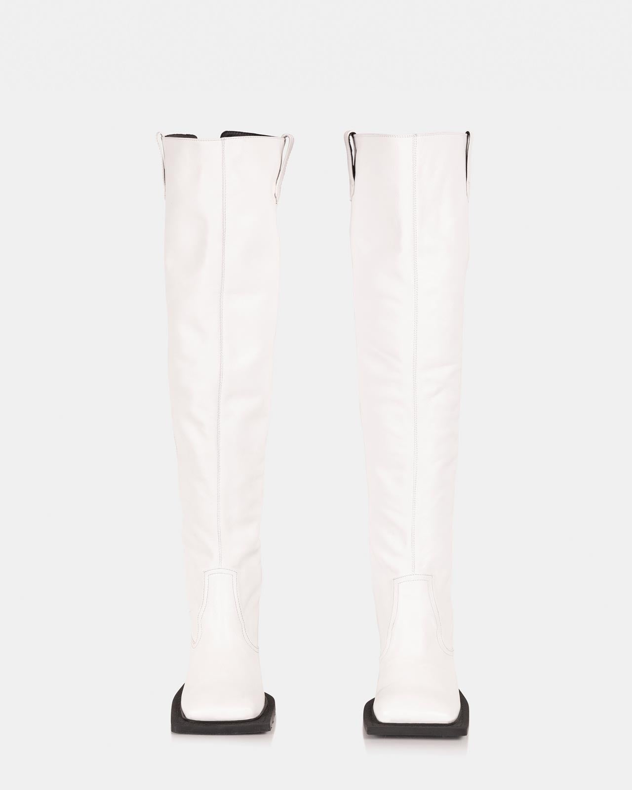 Cream Howling High Boots - Ninamounah - Elevastor