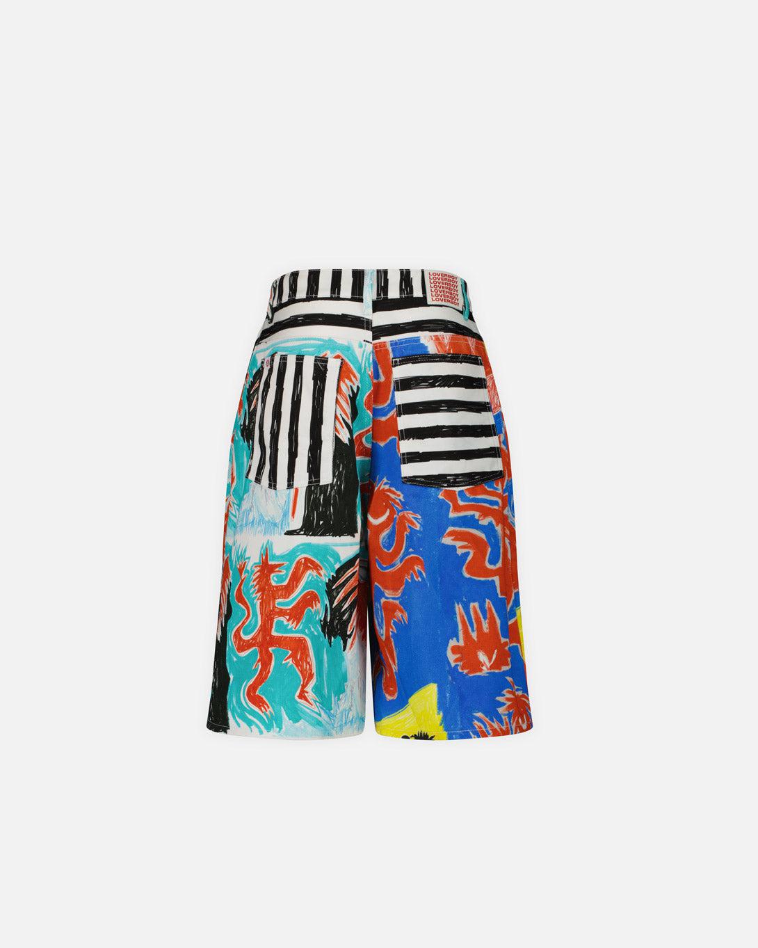 Denim Shorts - Charles Jeffrey Loverboy - Elevastor