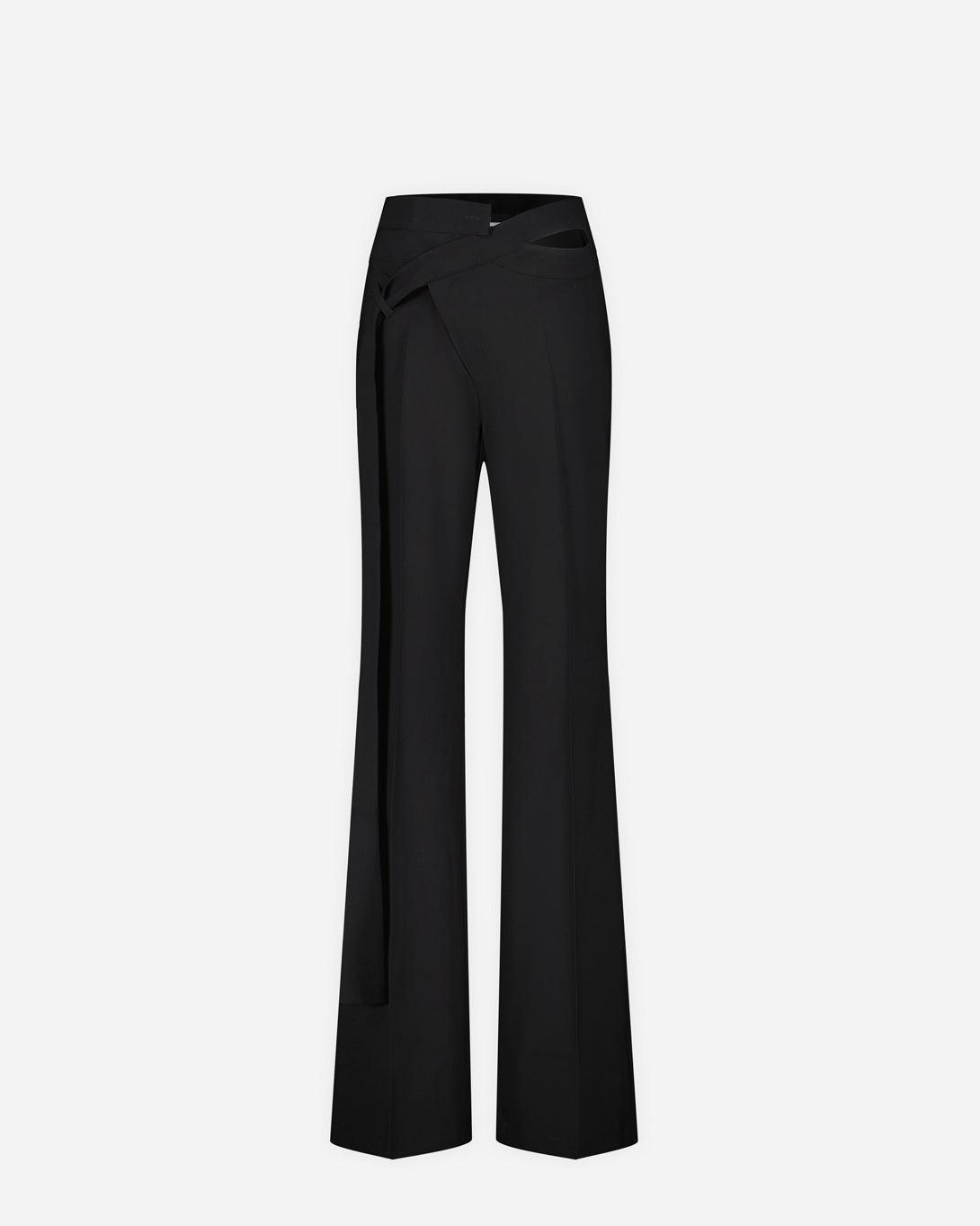 Flared Wrap Suit Pants - Ottolinger - Elevastor