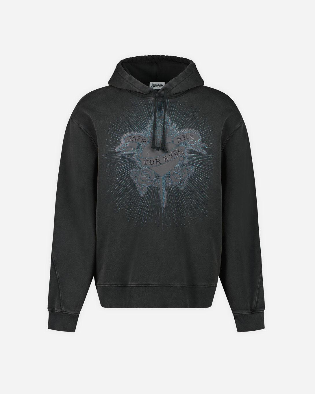 Strass hoodie discount