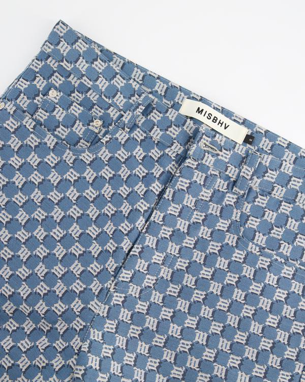 Jacquard Canvas Monogram Shorts - MISBHV - Elevastor