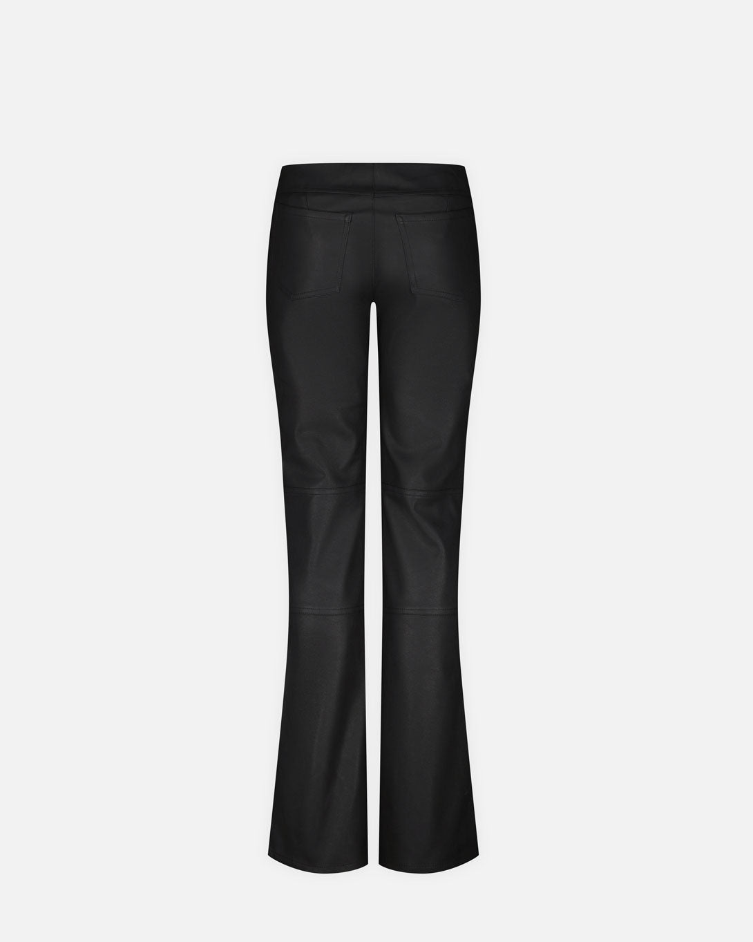 Matte Faux Leather Moto Trousers Faded Black - MISBHV - Elevastor