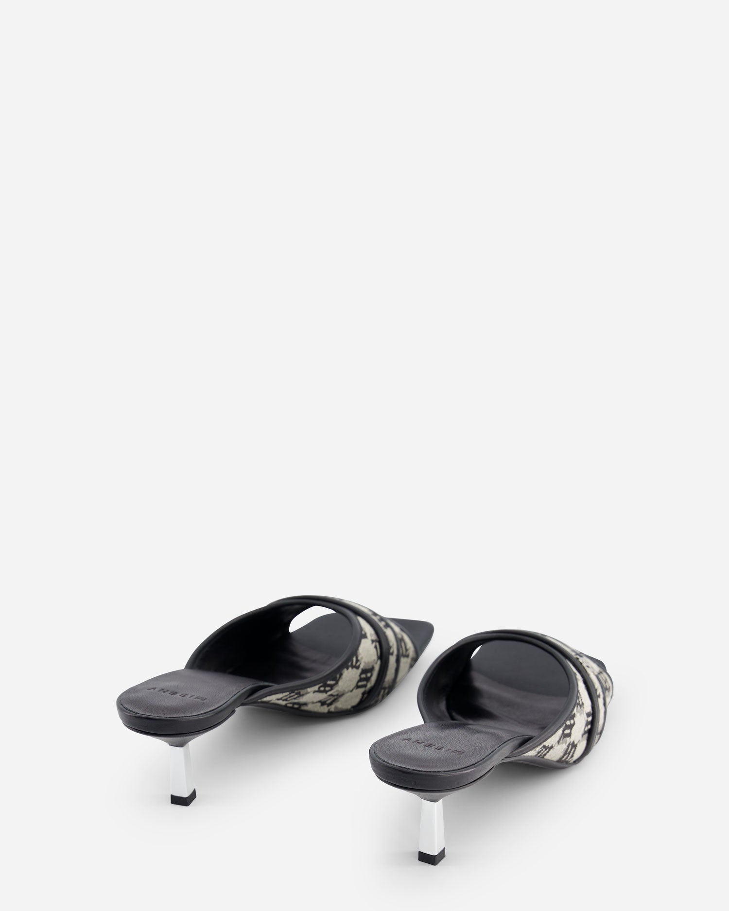 Sasha Slip On Sandal Monogram Beige - Shoes - MISBHV - Elevastor
