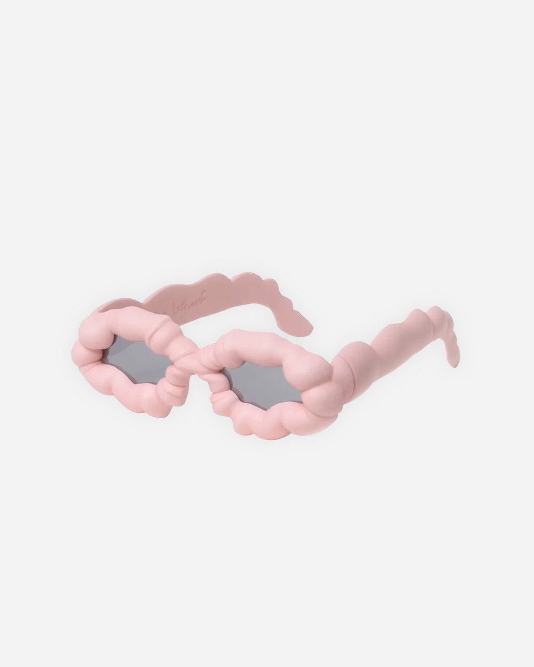 Pink Frame Silver Lenses Snow Sunglasses - Florentina Leitner - Elevastor