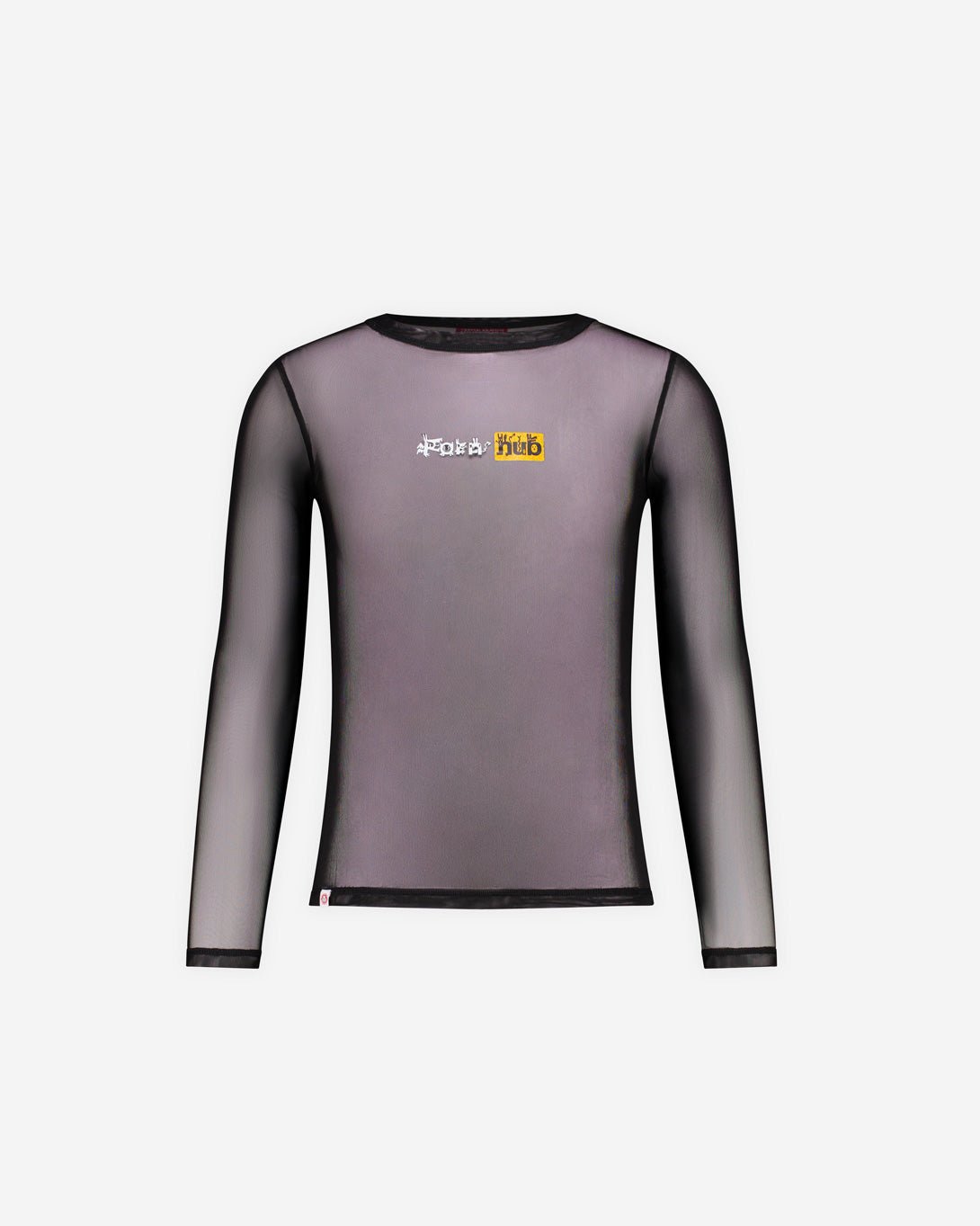 Pornhub Powermesh Long Sleeve T-Shirt - Charles Jeffrey Loverboy - Elevastor