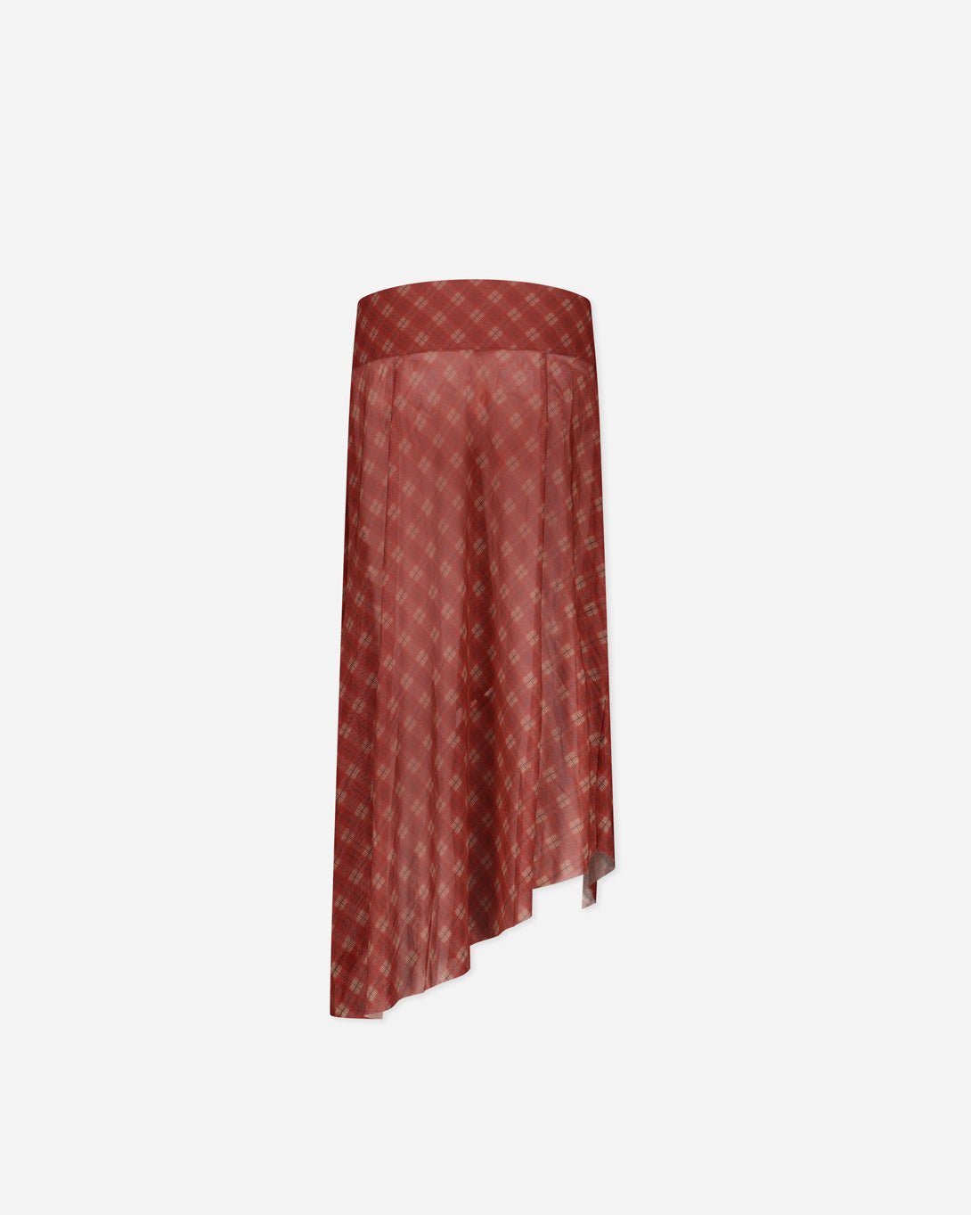 Retro Check Mesh Skirt - House Of Sunny - Elevastor