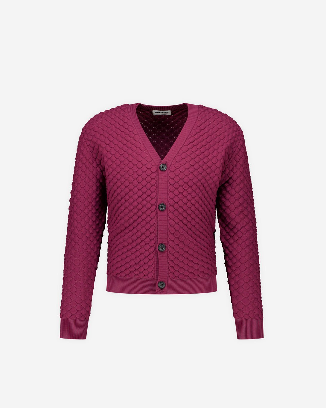 Scale Knit Cardigan - Kozaburo - Elevastor