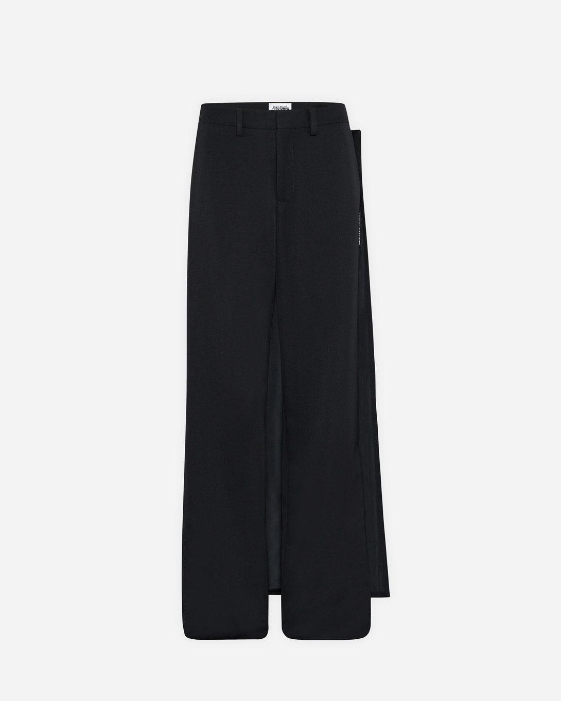 Wool Pant Printed "Body Mariniere" - Jean Paul Gaultier - Elevastor