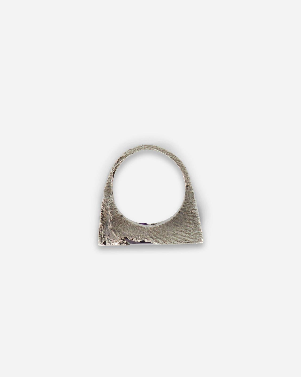 Silver Lunar Amethyste Ring - Jewelry - Ylang Ravel - Elevastor