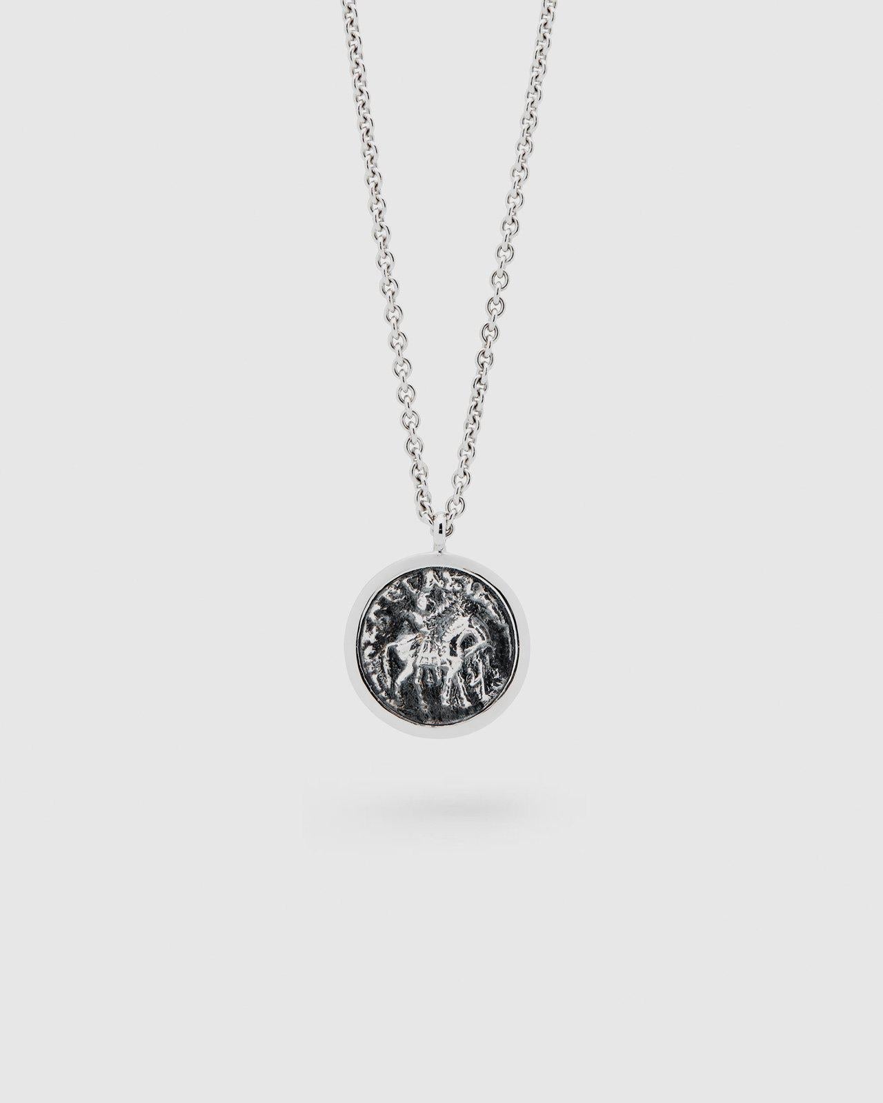 Silver Coin Pendant Necklace - Jewelry - Tom Wood - Elevastor