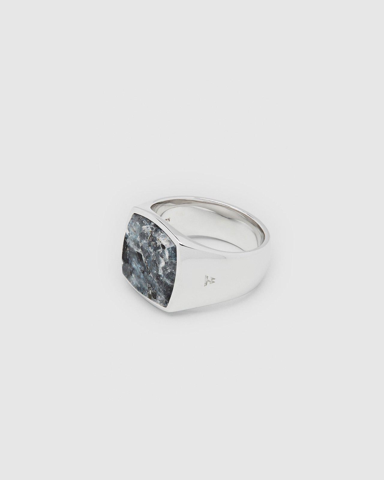 Cushion Larvikite Ring - Jewelry - Tom Wood - Elevastor
