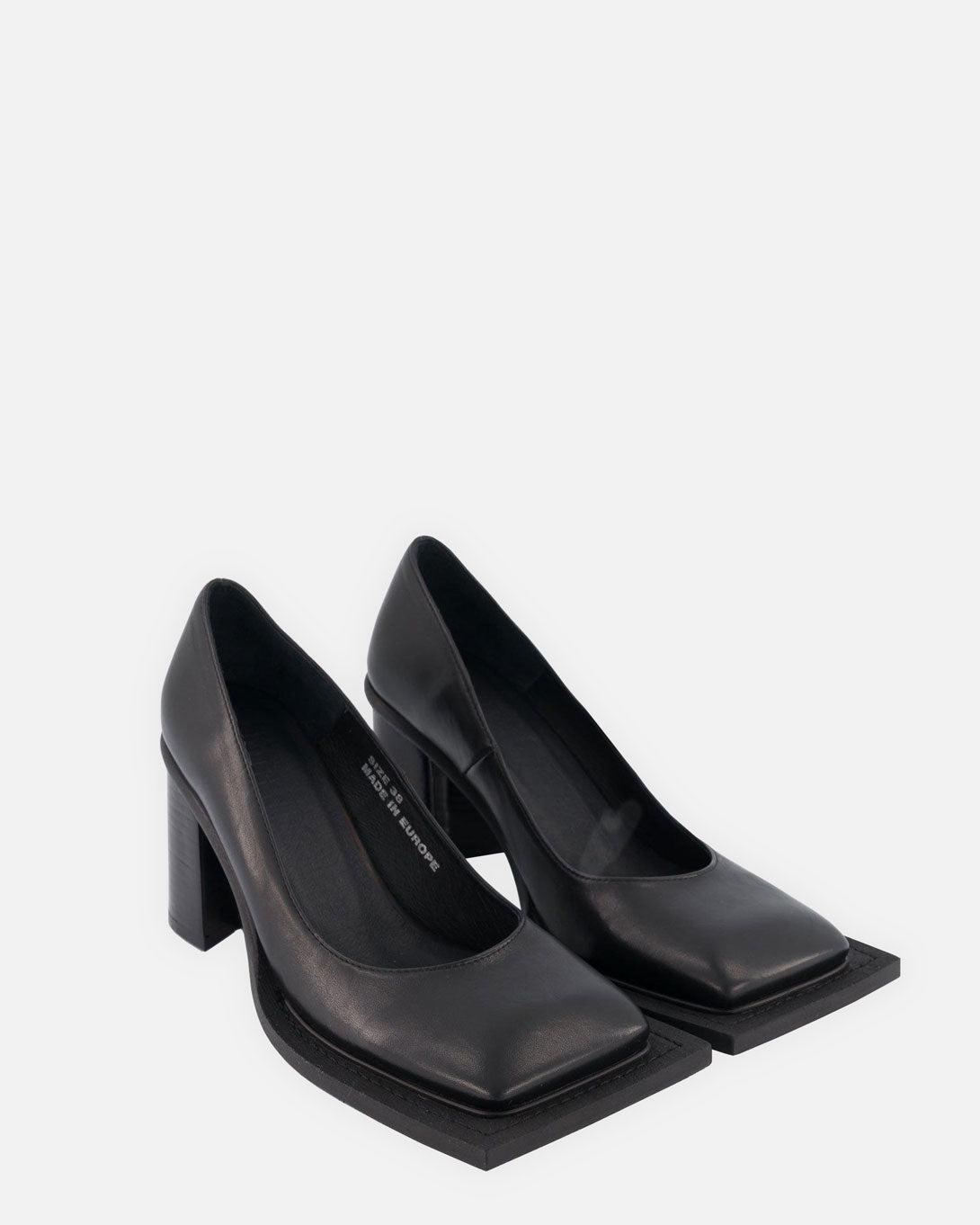 Black Howl Pumps - Ninamounah - Elevastor