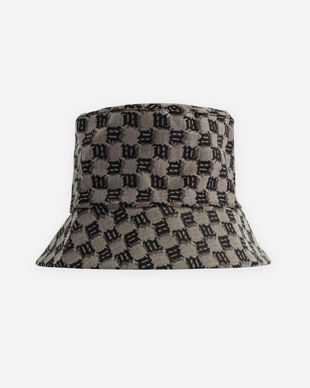 Louis Vuitton® Monogram Jacquard Denim Bucket Hat Beige. Size M in