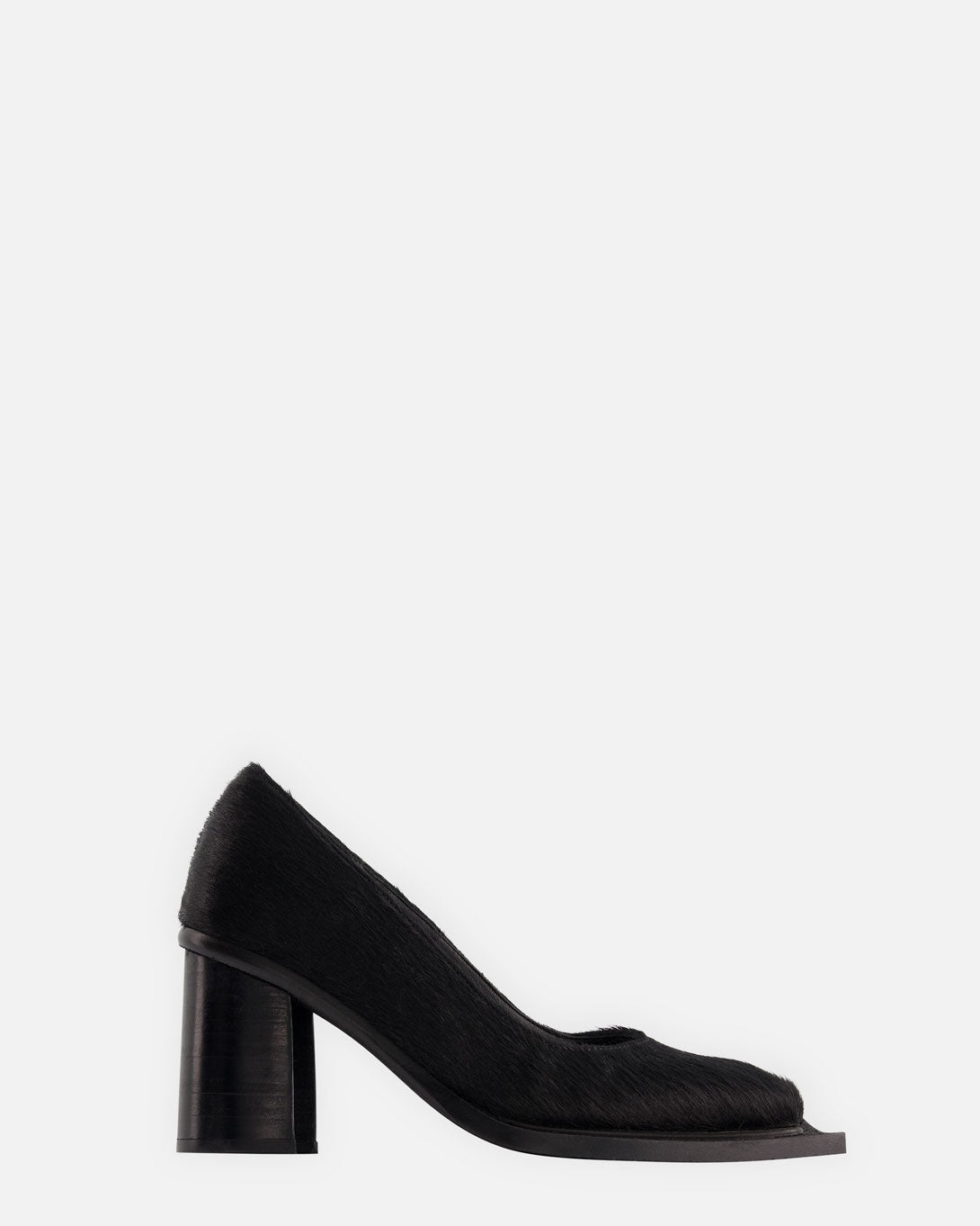 Cow Black Howl Pumps - Ninamounah - Elevastor