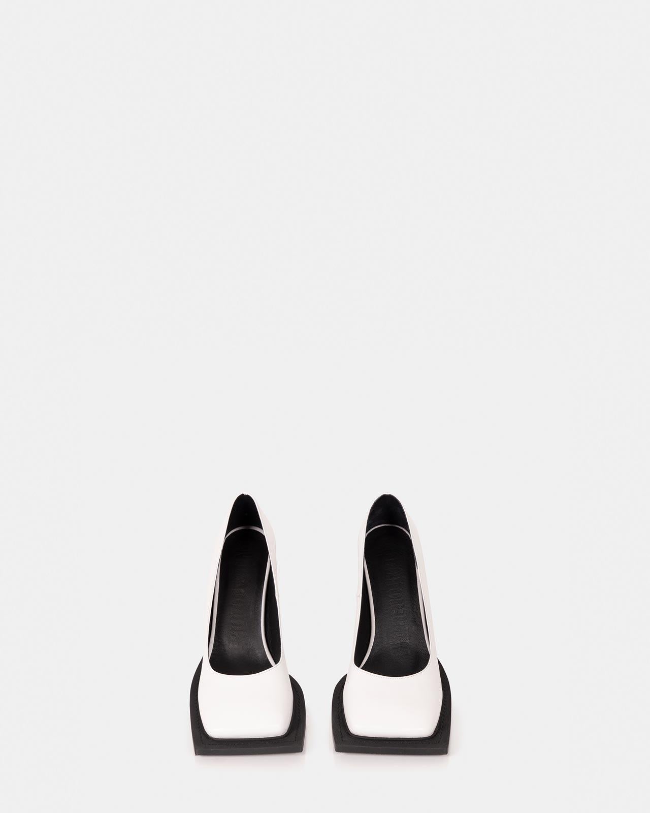 Cream Howl Pumps - Ninamounah - Elevastor