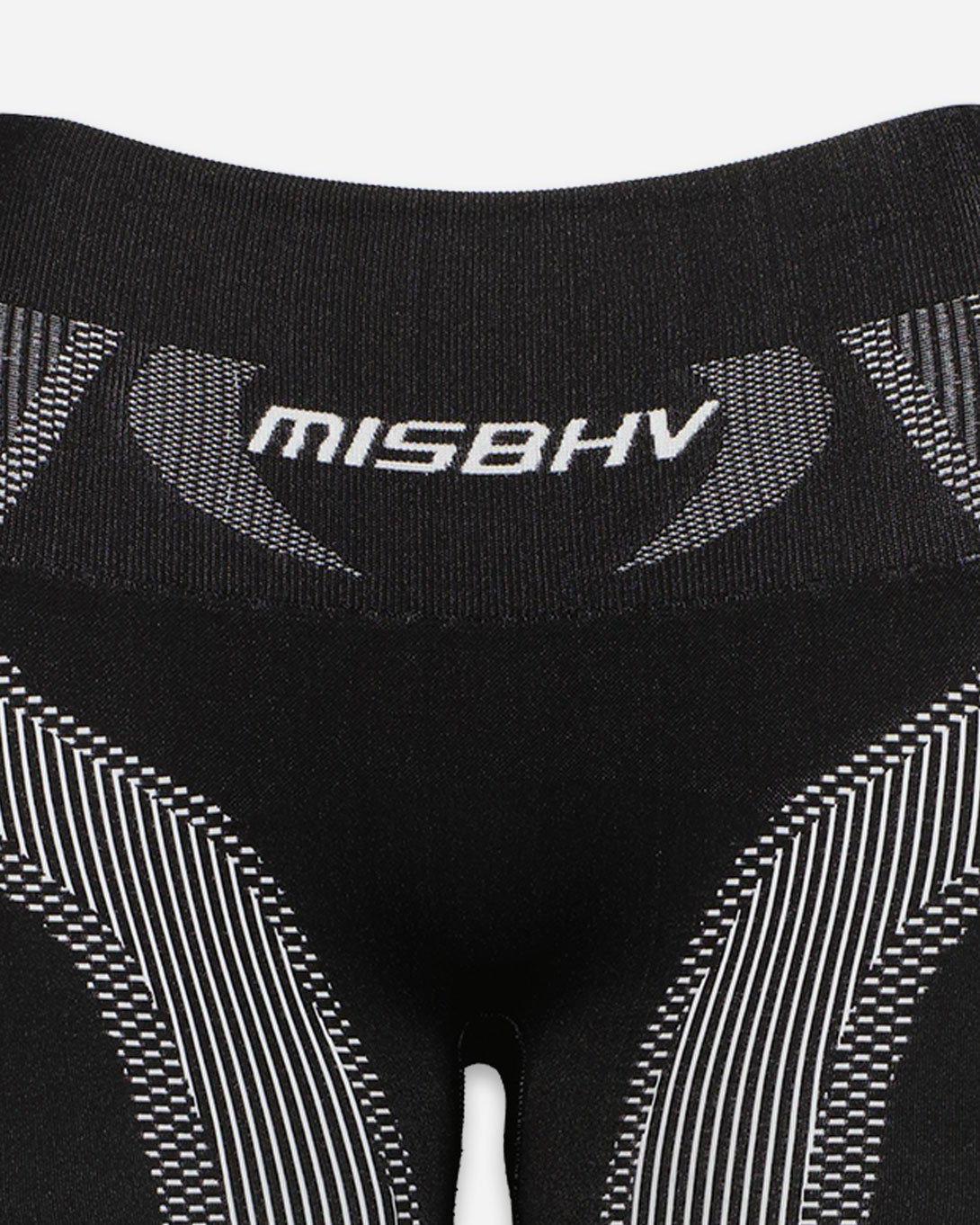 Sport Active Classic Biker Shorts Black & White - Activewear - MISBHV - Elevastor