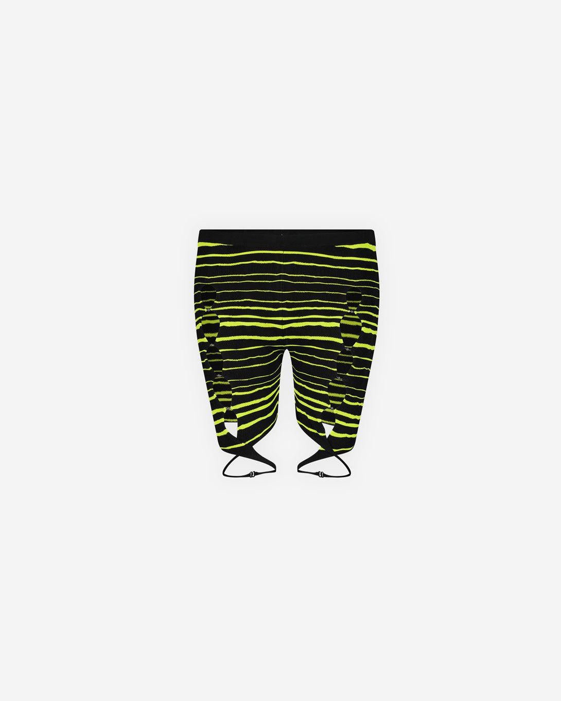 Stripe Biker Shorts - Onyx - Rui - Elevastor