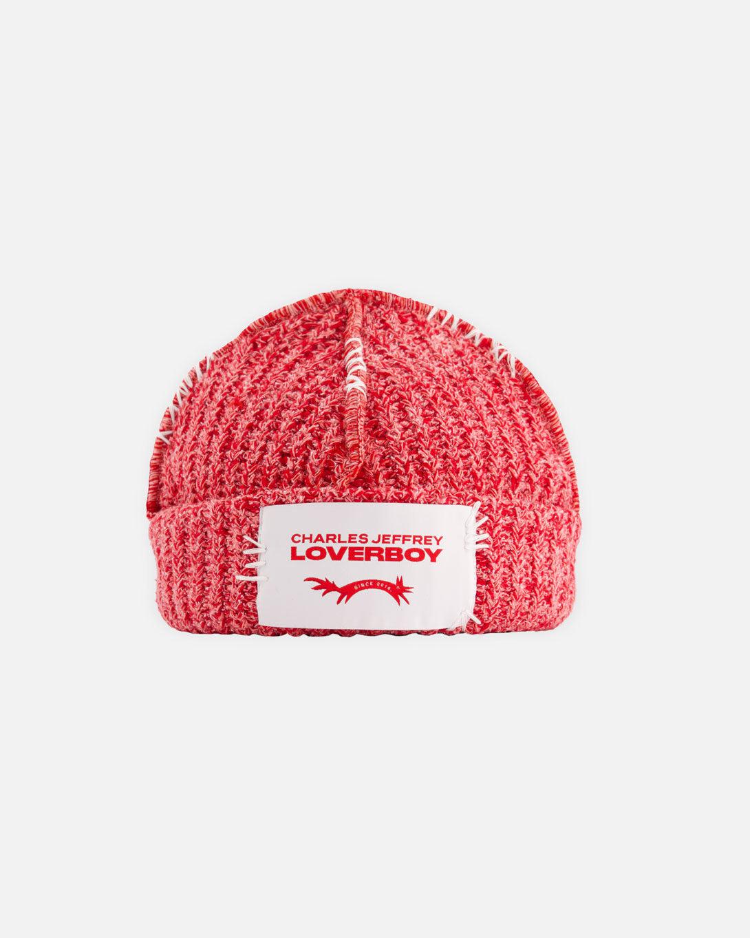 Label Beanie - Hats - Charles Jeffrey Loverboy - Elevastor