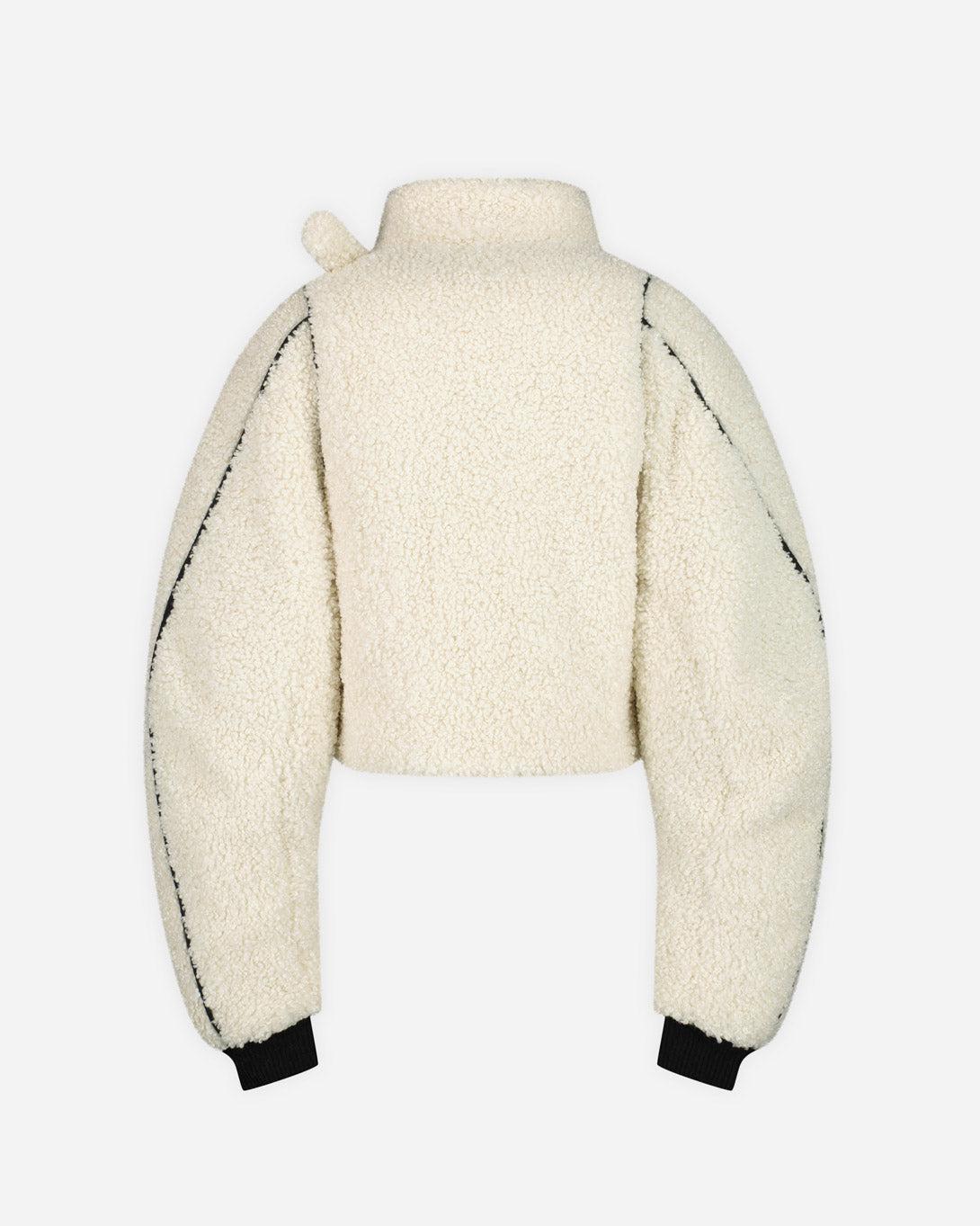 Asymmetrical Teddy Jacket - Ottolinger - Elevastor