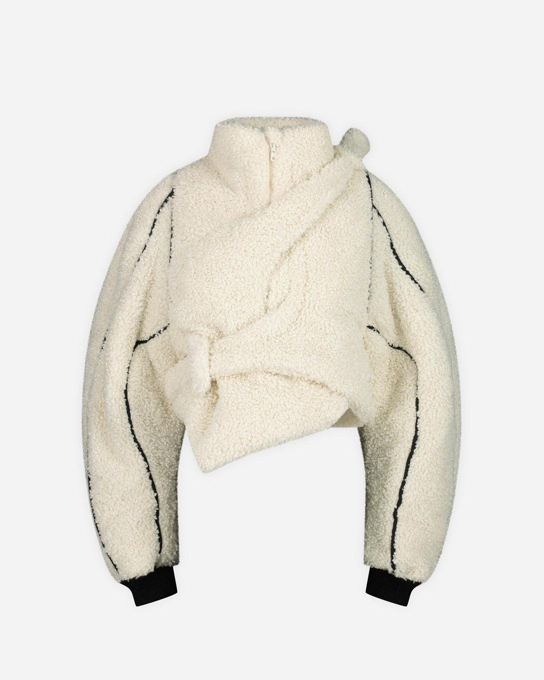 Asymmetrical Teddy Jacket - Ottolinger - Elevastor
