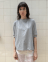 Backless T-Shirt Grey - Hannah Creak - Elevastor