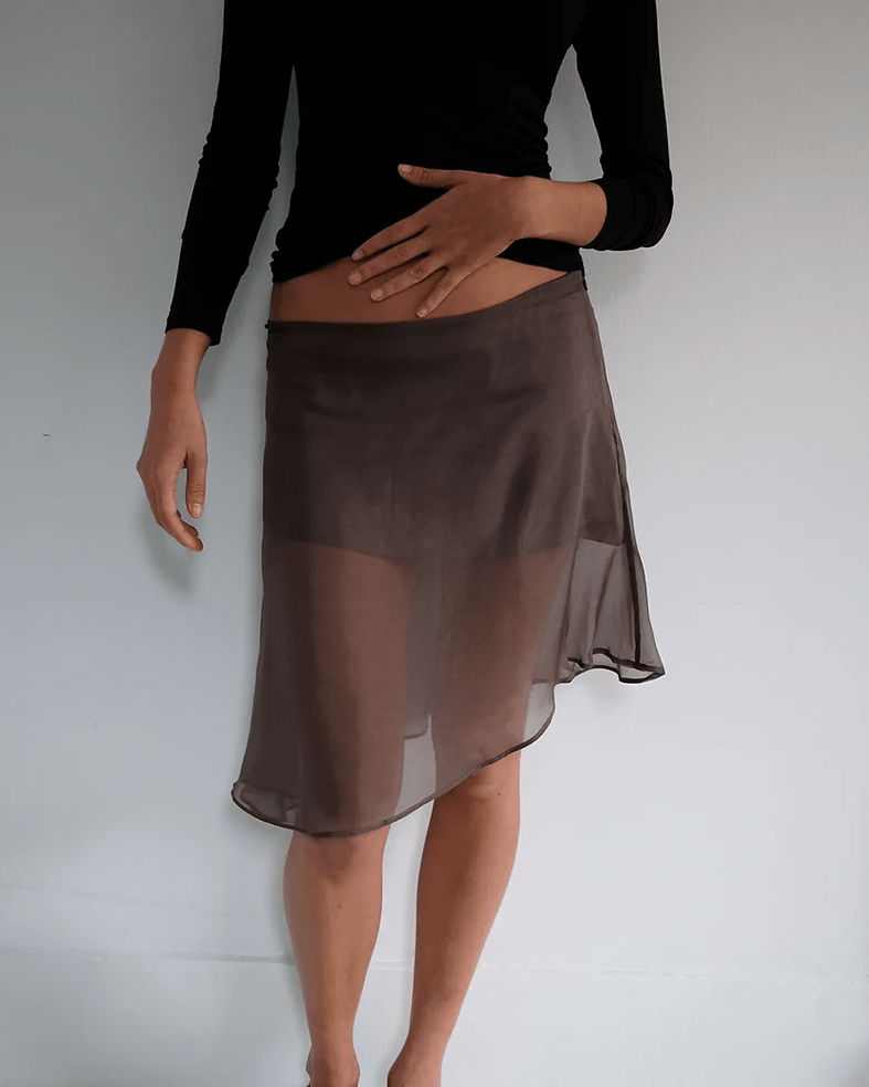 Bambi Silk Skirt - Elif - Elevastor