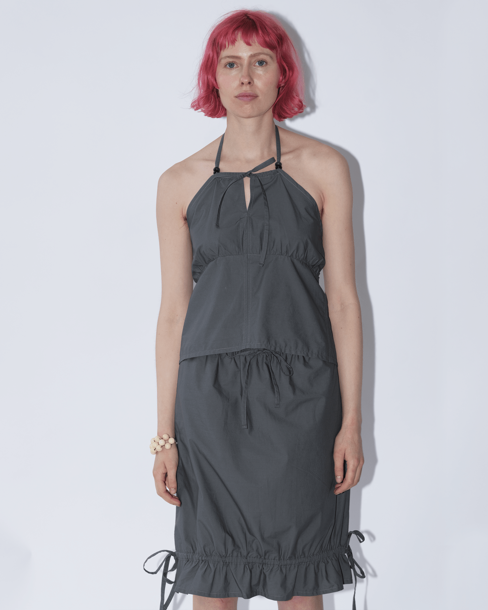 Bead halter - slate grey - SBA - Elevastor