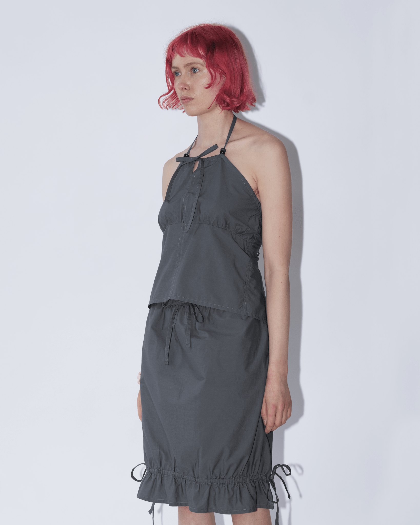 Bead halter - slate grey - SBA - Elevastor
