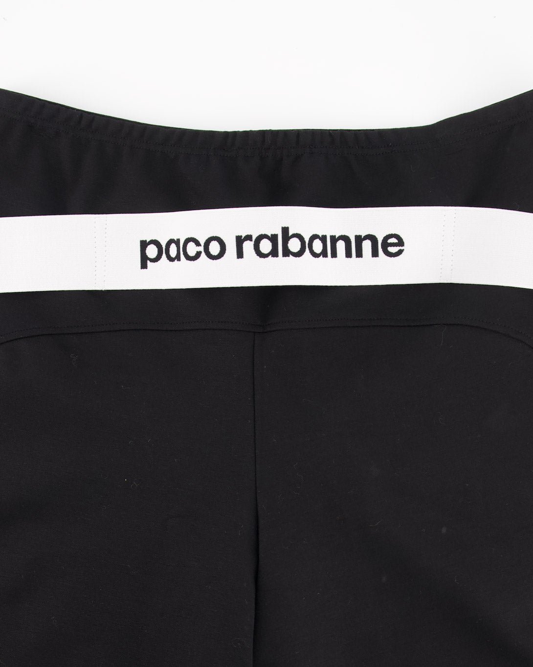 Black cyclist short - Paco Rabanne - Elevastor
