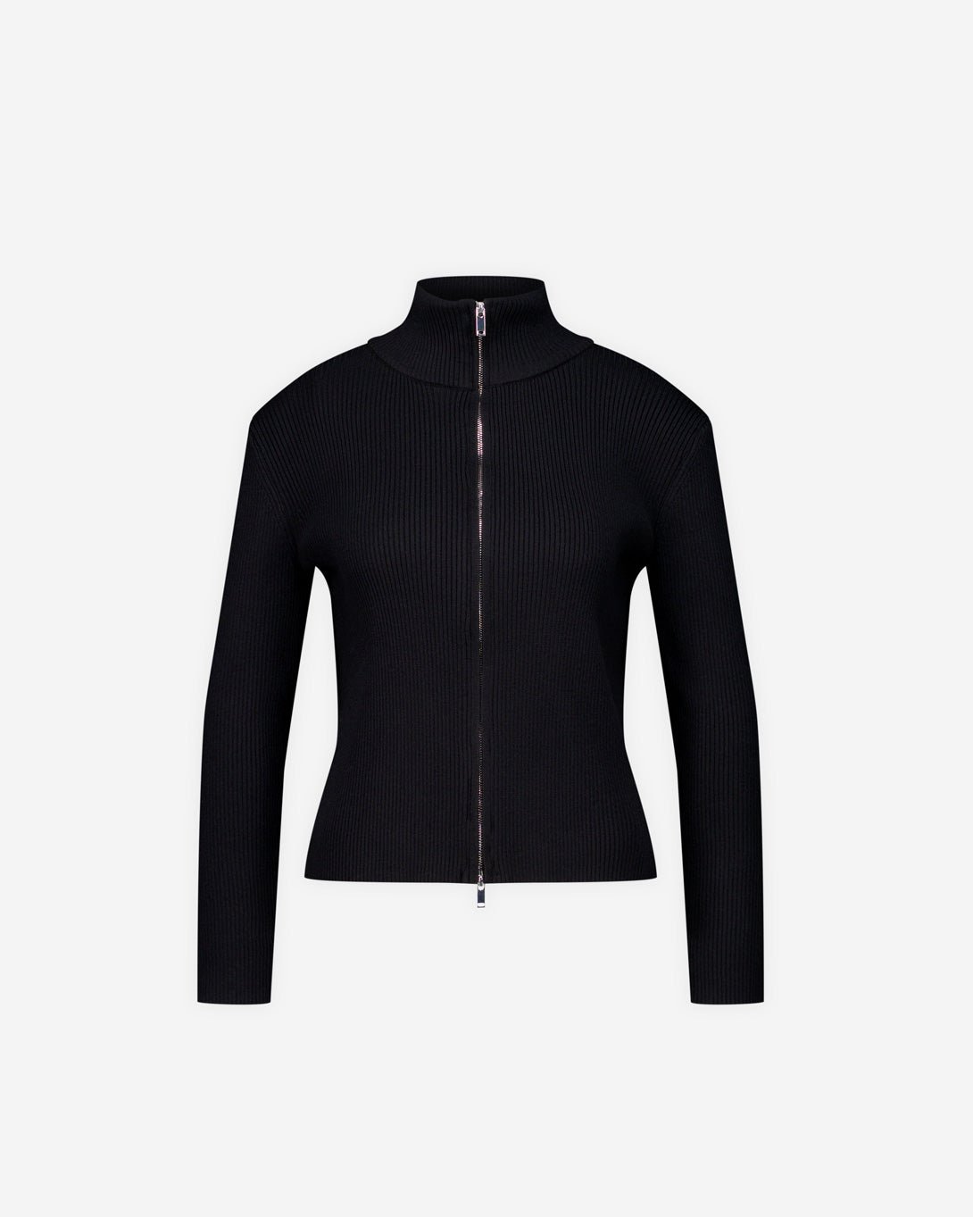 Black Wool Sweater - Transe - Elevastor