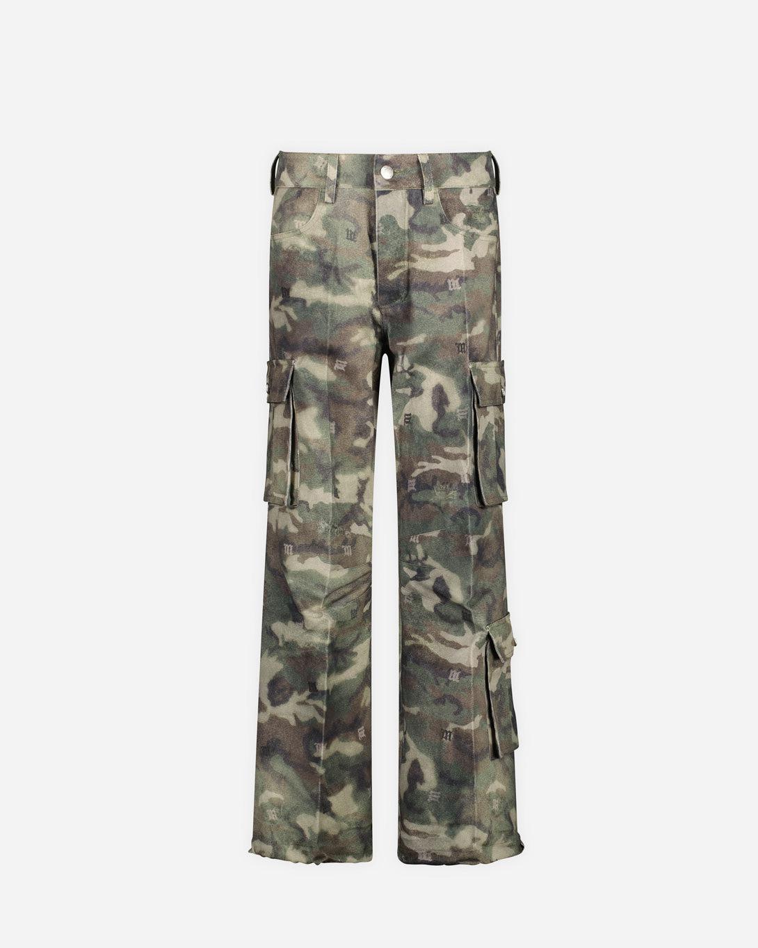 Camo Cotton Cargo Trousers - Jeans - MISBHV - Elevastor