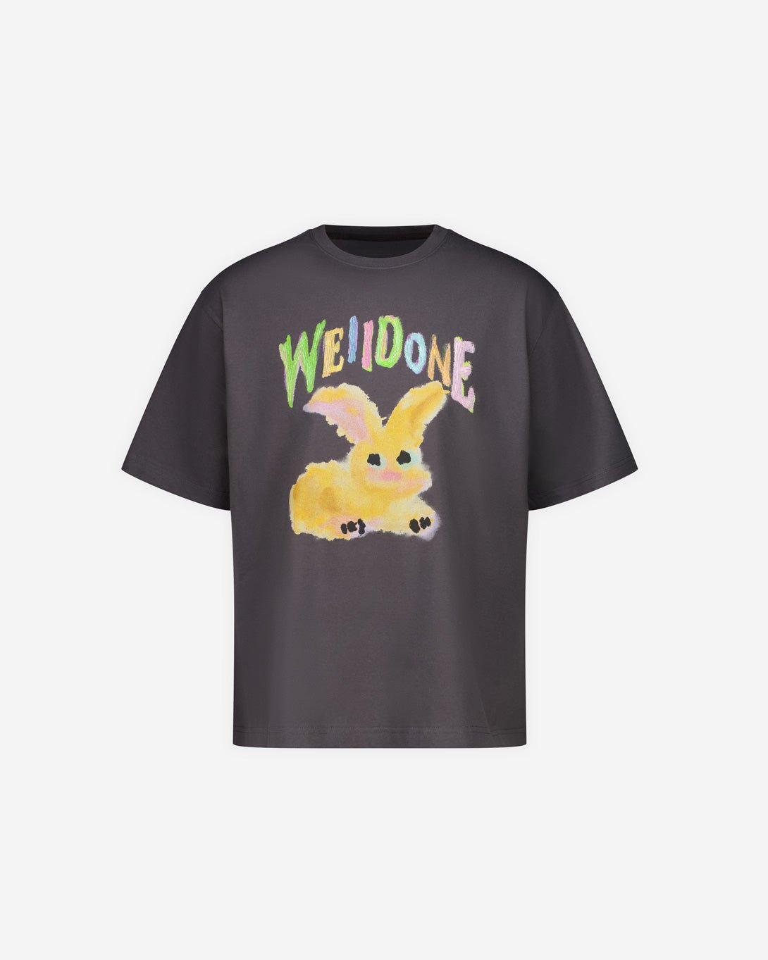 Charcoal Painted Rabbit T-Shirt - We11done - Elevastor