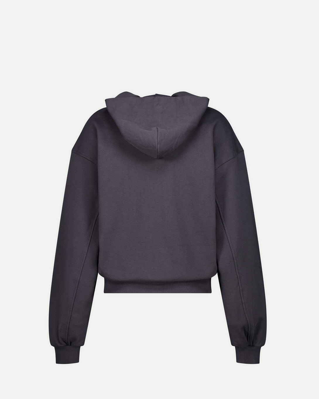 Charcoal Rhinestone Balloon - Fit Zip - Up Hoodie - We11done - Elevastor