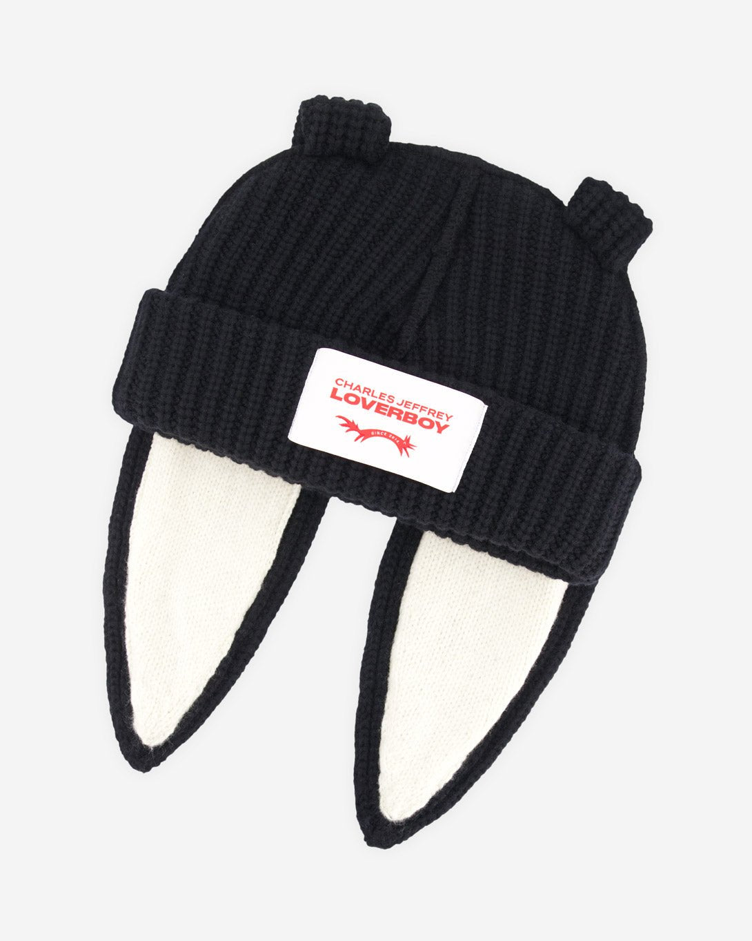 Chunky Rabbit Beanie - Charles Jeffrey Loverboy - Elevastor