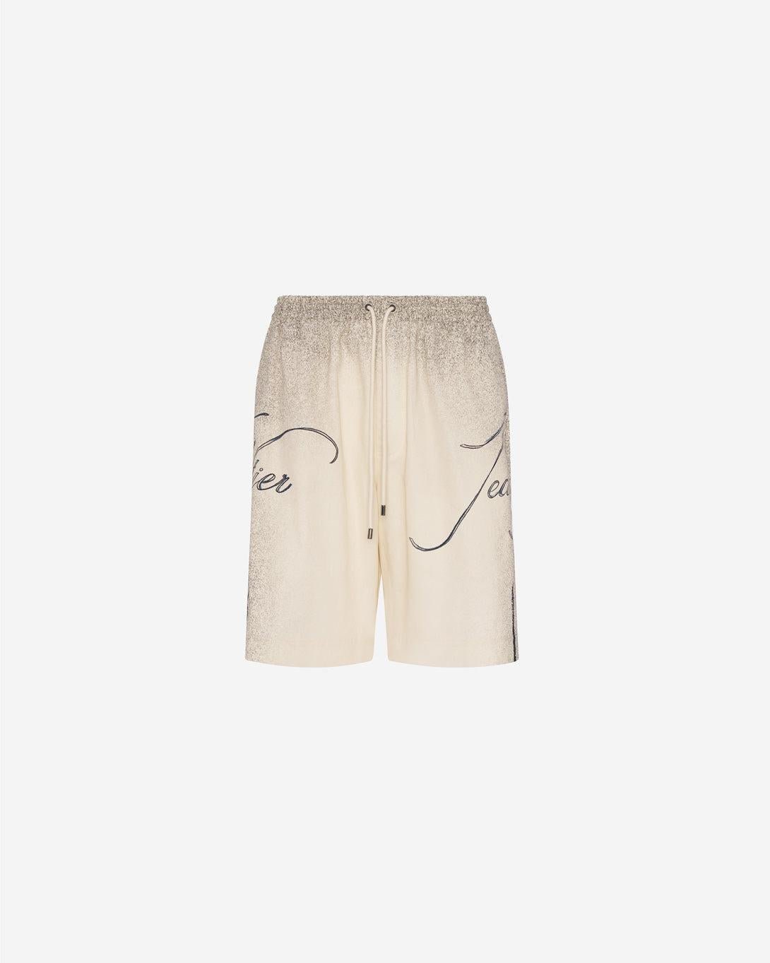 Cotton Short Printed "Tattoo" - Jean Paul Gaultier - Elevastor