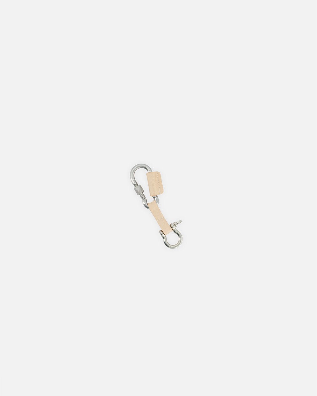 Cow Leather Carabiner Keyring - COOR - Elevastor