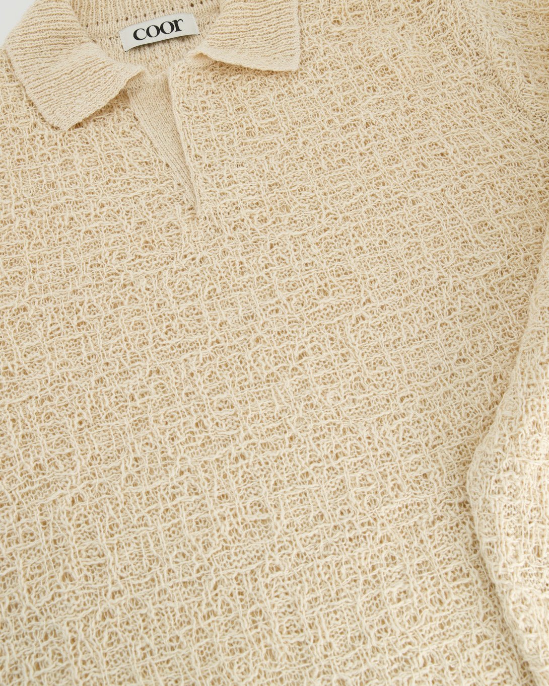 Crochet Collar Knit - COOR - Elevastor