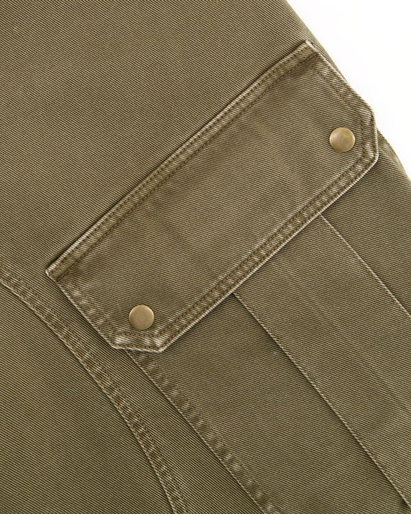 Denim Pants W/ Balloon Cut Legs And Cargo Details - Vaillant - Elevastor