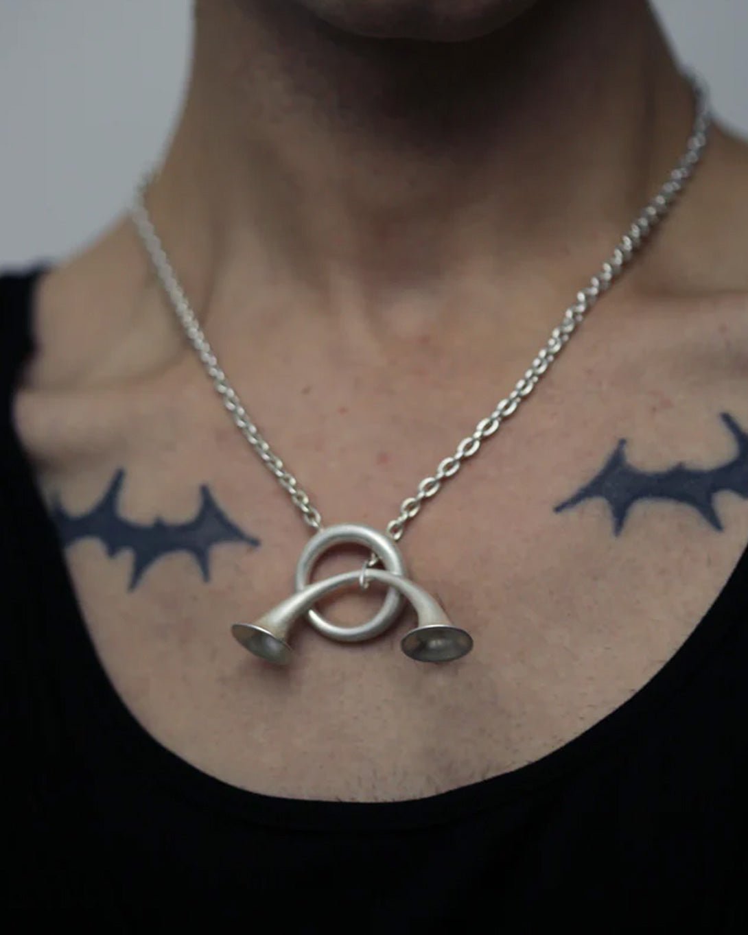 Double Trompette Necklace - Transe - Elevastor