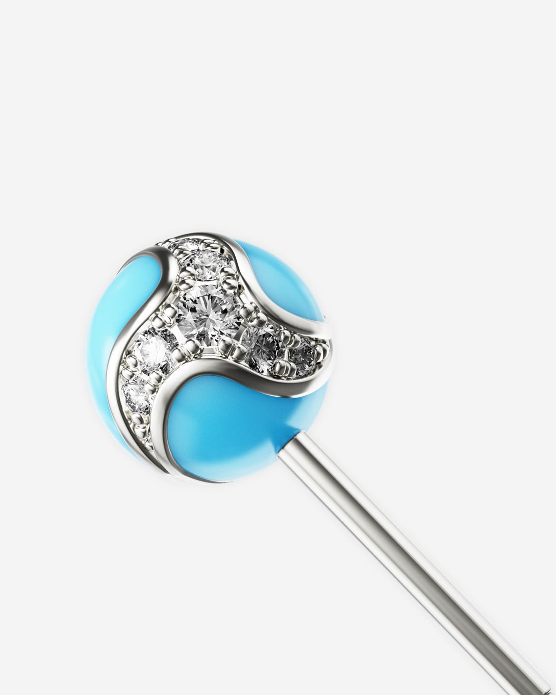 Dragon Ball Ear Stud Blue - BUDAHOOD - Elevastor