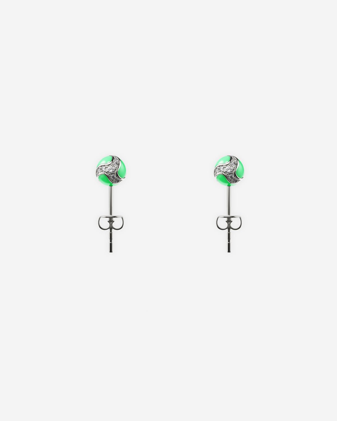 Dragon Ball Ear Stud Green - BUDAHOOD - Elevastor