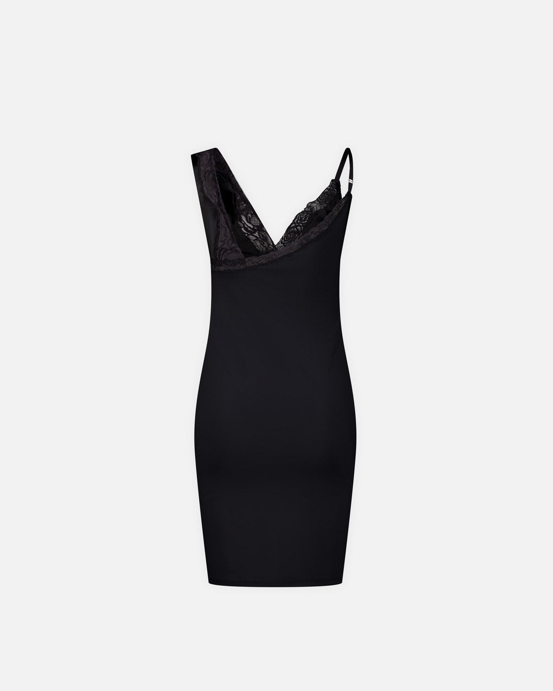 Bodycon Mini Dress W/Lace Details - Tops - Vaillant - Elevastor