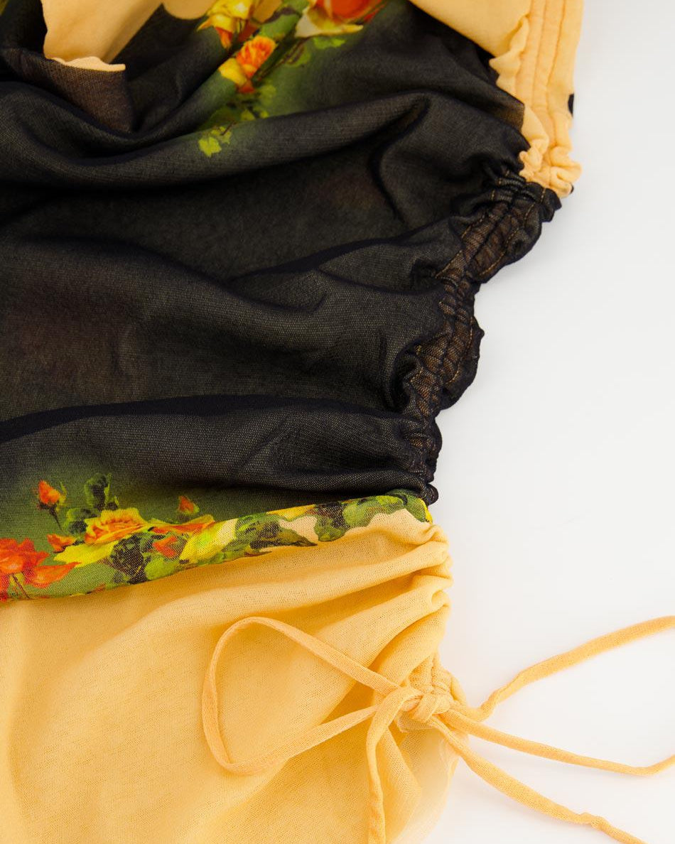 "Fleurs Petit Grand" Dress - Dresses & Skirts - Jean Paul Gaultier - Elevastor